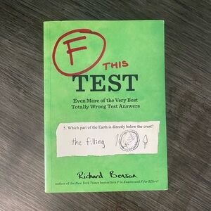 'F This Test' Coffee Table Book by Richard Benson